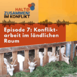 B3 beim Netzwerktreffen Konfliktbearbeitung